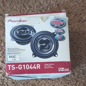 Pioneer TS-G1044R 4-Inch 2-Way Speakers